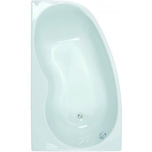 Allibert Jacana Gain De Place Rechts Asymmetrisch Bad 150x90cm
