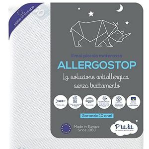 P'tit lit - Allergostop Baby Matras - 70x140 cm - Anti-allergisch - Natuurlijke bescherming vrij van chemische behandelingen - Oeko-Tex® - EU-product