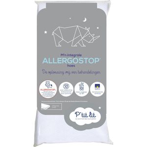 ALLERGOSTOP - Anti-huisstofmijt Matrasbeschermer - Wit - Geïntegreerde Hoes