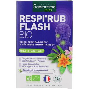 Santarome Respi'Rub Flash Bio 15 Tabletten