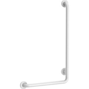 L-vormige greep Ø32 H.750 nylon wit