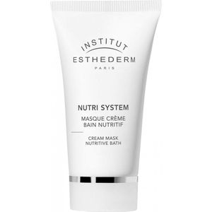 Institut Esthederm Nutri System Cream Mask Nutritive Bath Voedende Crèmemasker met Verjongende Effect 75 ml