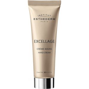 Institut Esthederm - Excellage handcrème – dichtheid voeding tegen vlekken – hoge stevigheid, glans en bescherming – tube 50 ml