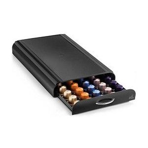 Luxe capsule houder met lade - opbergelement - tbv Nespresso cuphouder- machine standaard - 50 cups