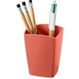 cep Stiftehalter TERRA NOVA terracotta Polystyrol 2 Fächer 7,4 x 7,4 x 9,5 cm