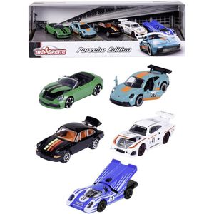 Majorette - Auto Porsche - Sportwagen - 5 stuks