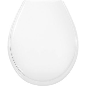 Gelco - Zitting - Wit - Polypropyleen - Afneembaar - Universele Bevestigingsafstand