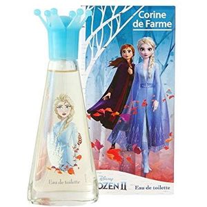 Corine de Farme - Frozen kinderparfum 30 ml - Disney Eau de Toilette - Cologne voor kinderen vanaf 3 jaar - Fruitige tonen - Schone schoonheid - 100% Franse productie