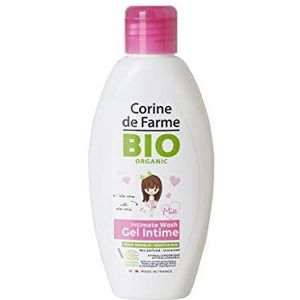 Corine de Farme - Miss BIO intieme reinigingsgel - reinigingsgel voor kleine meisjes met aloë vera - respecteert het evenwicht van de intieme flora - hydrateert en kalmeert ongemak - Ecocert