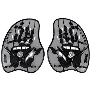 Arena Vortex Evolution Hand Paddle Zwemhulpmiddel (grijs/zwart)