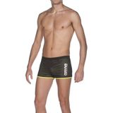 Arena - Square - Badpak - Zwart - Chloorbestendig - Elastische Tailleband