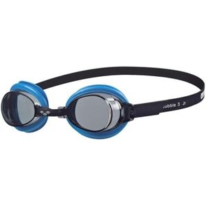 Arena Bubble Jr 3 Unisex zwembril voor volwassenen, één maat, zwart / turquoise (smoke / turquoise)