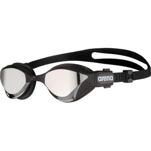ARENA Heren Cobra Tri Swipe brillen, zilver-zwart, één maat