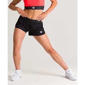 ARENA Side Vents Hardloopshorts voor dames, zwart.