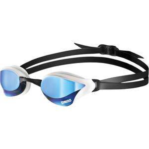 Arena Cobra Core Swipe Mirror Zwembril - Wit / Blauw - Maat: UNI