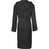 Arena - Zeppelin Light - Badjas - Zwart - 100% Katoen, Absorberend, Met Capuchon