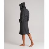 Arena - Zeppelin Light - Badjas - Zwart - 100% Katoen, Absorberend, Met Capuchon