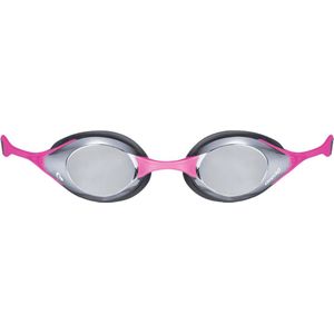 ARENA Cobra Swipe Mirror Zwembril, uniseks, volwassenen, zilver-roze, één maat