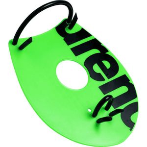 ARENA Accessoires voor zwembaden, Elite Hand Paddle 2, trainingsmateriaal, unisex, Acid Lime/Zwart (meerkleurig), XS