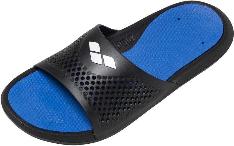 Arena - Bruno - Badslipper - Black/Turq - EVA - Unisex