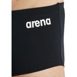 Arena - Zwemboxer Low Waist Team Solid - Zwart - Chloorbestendig