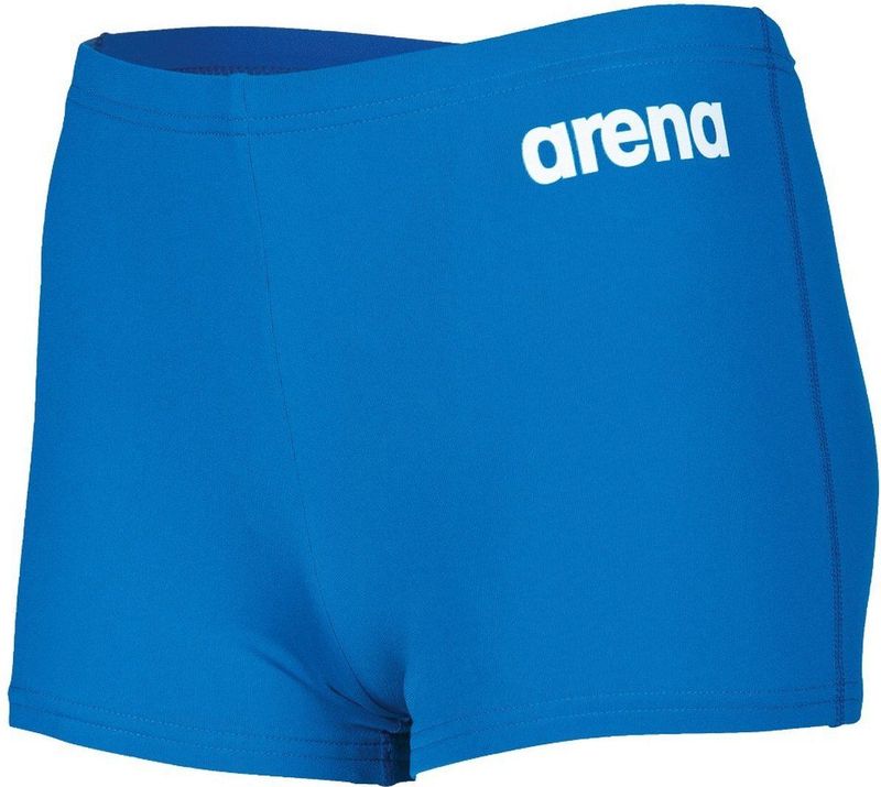 Arena - Team Swim Short Solid - Zwembroek - Royal/White - 100% Polyester