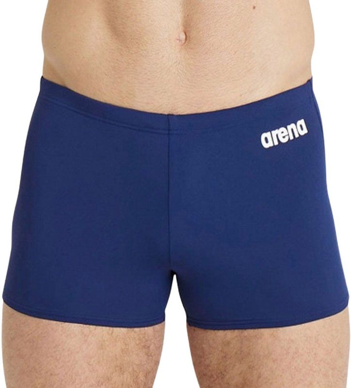 Arena - Team Swim Short Solid - Zwembroek - Navy/White - Gerecycled Polyester