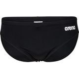 Arena - Team Swim Brief Solid - Zwembroek - Black/White - Gerecycled Polyester