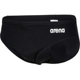 Arena - Team Swim Brief Solid - Zwembroek - Black/White - Gerecycled Polyester