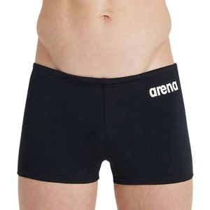Arena - Team Swim Short Solid - Zwembroek - Zwart/Wit - MaxLife Eco-materiaal, UV 50+, Sneldrogend