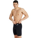 Arena - Team Swim Jammer Solid - Zwembroek - Black/White - Gerecycled Polyamide
