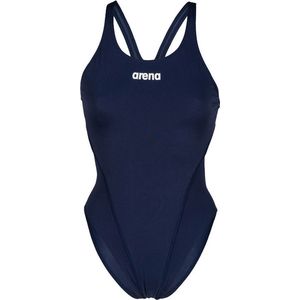 Arena Solid Swim Tech - Badpak - Zwart - 100% Polyester - Dames