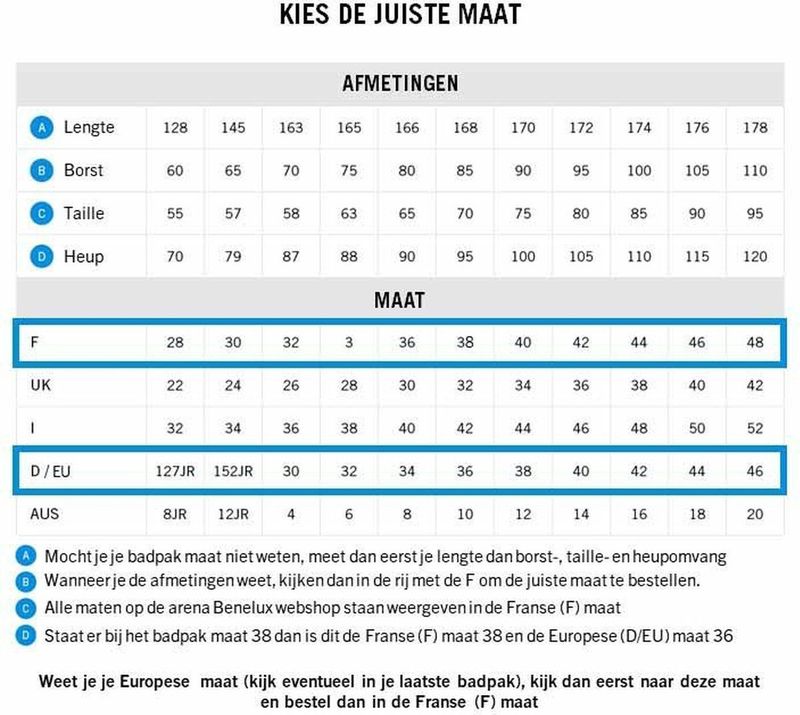 Arena - Team Swim Pro Solid - Badpak - Navy - Comfortabel en Ondersteunend