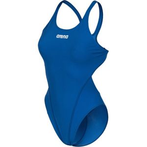 Arena - Solid Swim Tech High - Badpak - MaxLife - Dames - Chloorbestendig - UV-bescherming UPF 50+