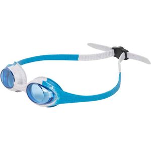 arena Spider Kids Anti-condens-zwembril voor kinderen, kinderzwembril met uv-bescherming, zelfinstellende neusbrug, hypoallergene siliconen afdichtingen