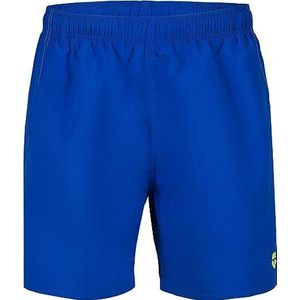 ARENA Fundamentals Boxer R Swim Trunks, Neon Blue-Soft Green, L Men's, Neon Blue-soft Green, L