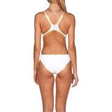 Arena - One Big Logo - Dameszwempak - Wit - Maxlife Textiel, Hoge Chloorbestendigheid