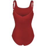 Arena - W Jewel One Piece Low C Cup R - Badpak - Red/Peonia/Red