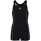 ARENA Meisjes G Finding Jr One Piece Zwempak - Blauw - 100% Polyester - Chloorbestendig