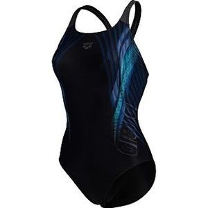 Arena - Onderwaterzwempak 1-delig - Dames - Blauw - Polyester