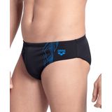 Arena - M Reflecting Swim Brief - Zwembroek - Black - Polyester