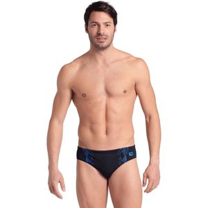 Arena - M Reflecting Swim Brief - Zwembroek - Black - Polyester
