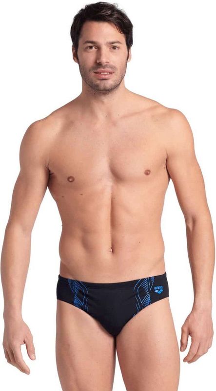 Arena - M Reflecting Swim Brief - Zwembroek - Black - Polyester