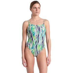 Arena Badpak met waterprint, voor dames, eendelig (pak van 1)