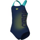 Arena - G Dim Light Swimsuit Swim Pro Back L - Badpak - Navy/Water - Chloorbestendig MaxLife Eco-materiaal