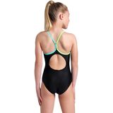 Arena - G Swimsuit Lightdrop Solid - Badpak - Black/Soft/Green/Water/Rose