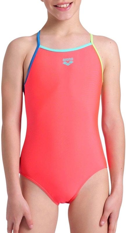 Arena - G Swimsuit Lightdrop Solid - Badpak - Fluo/Red/Blue/Soft/Green