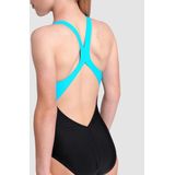 Arena - Girl's Openings Swimsuit - Badpak - Zwart - 80% Polyamide, 20% Elastaan
