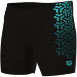Arena - Kikko V Graphic - Zwemboxer - Zwart - MaxFit Eco-stof