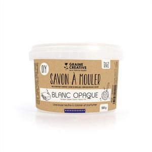Graine Creative - Zeepbasis - 500gr - Wit
